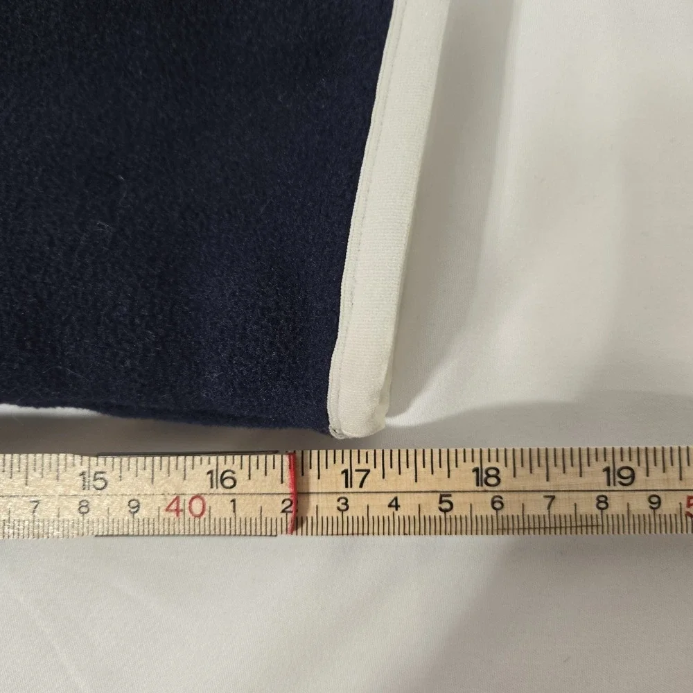 Nautica Red White And Blue Jacket | Sherpa Style Warm Lining | Medium